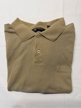 Eddie Bauer Polo Shirt in Khaki Tone